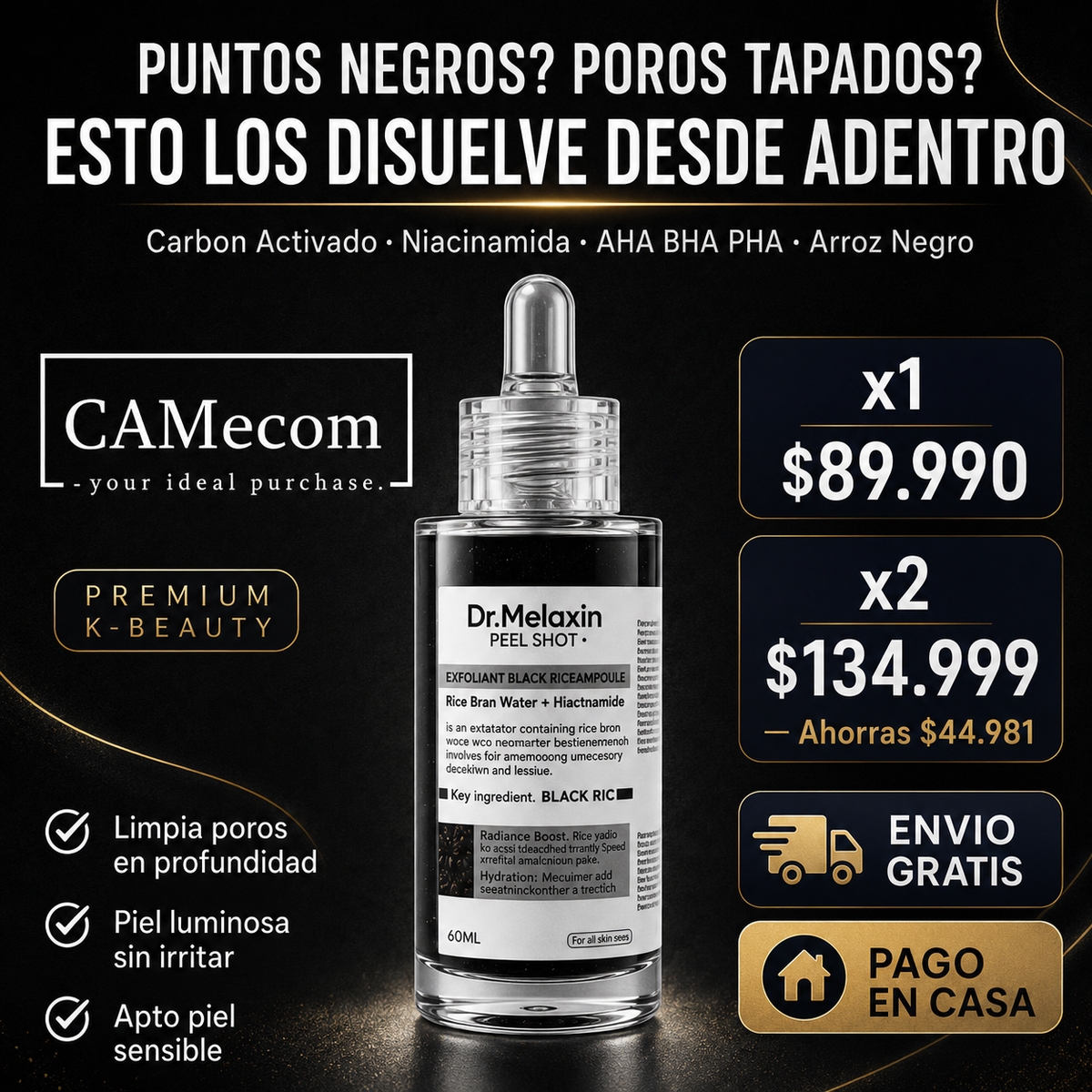 Dr. Melaxin Black Rice 60ML