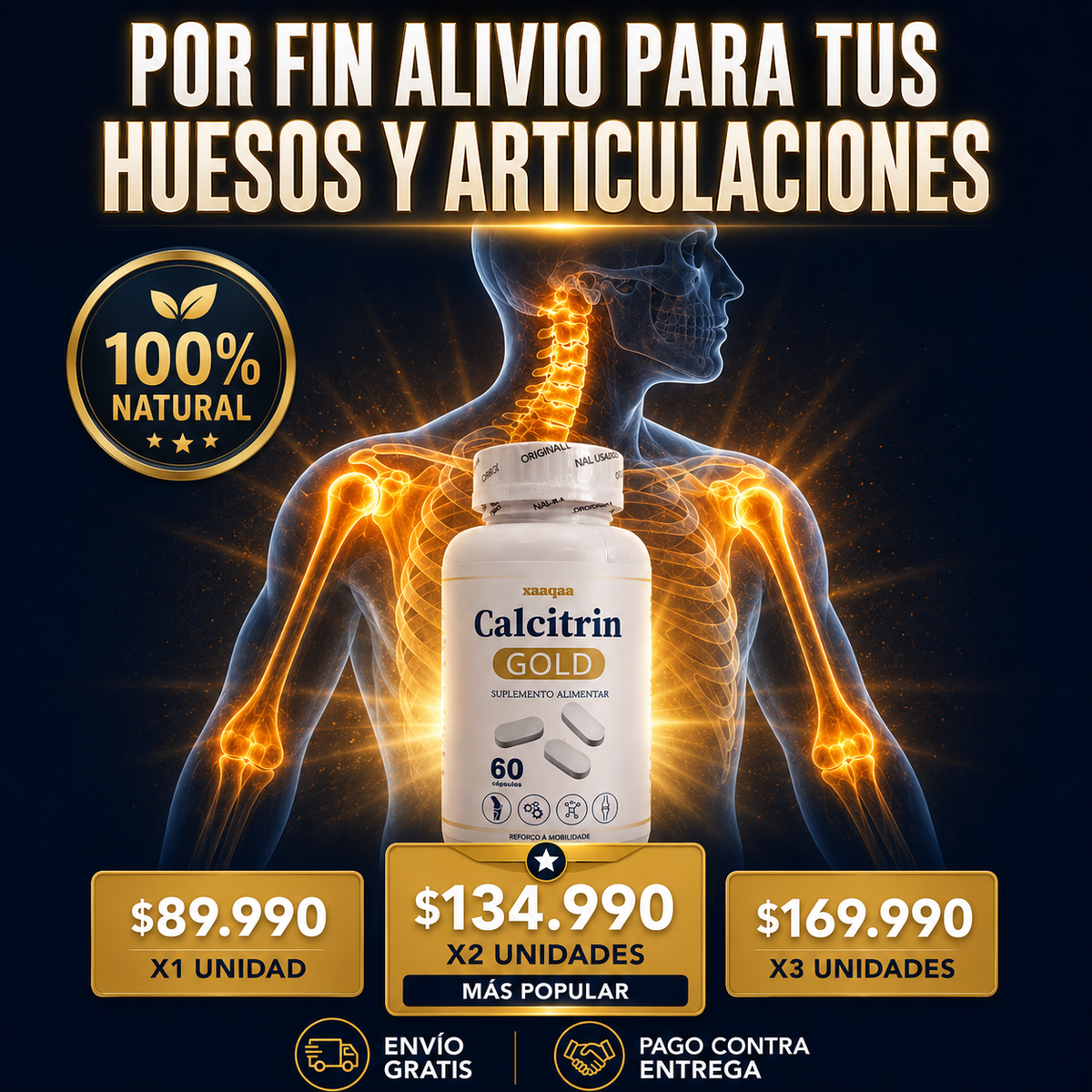 CALCITRIN GOLD x 60 CAPS