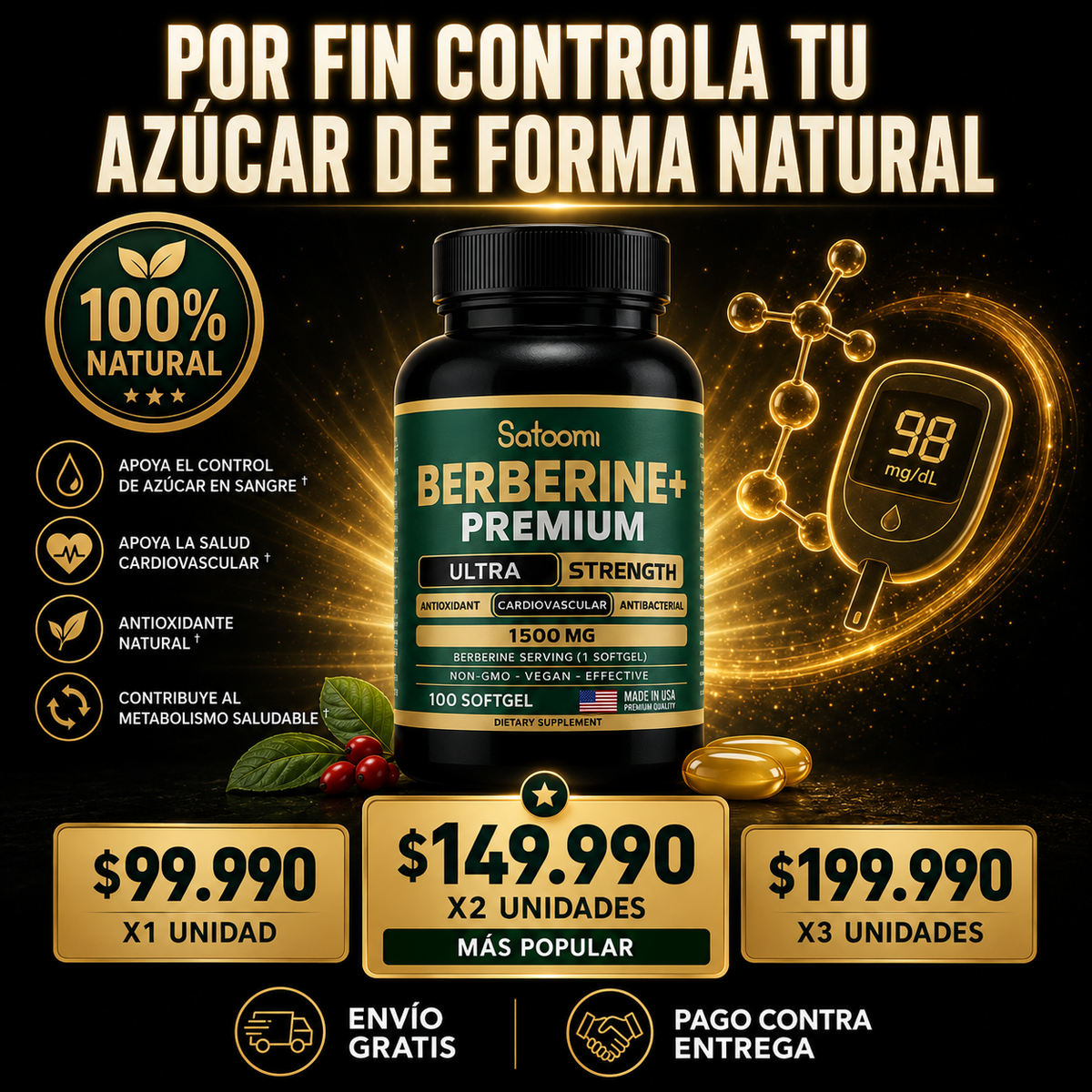 Berberine+ Berberina+ premium