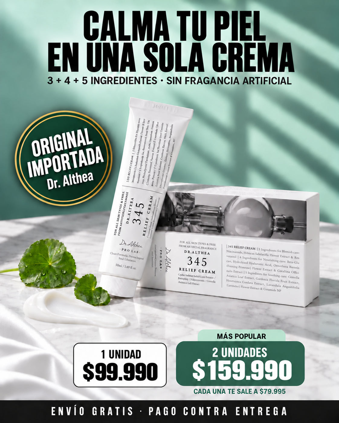 Crema Dr. Althea 345 Relief Cream 50 ml (ORIGINAL)