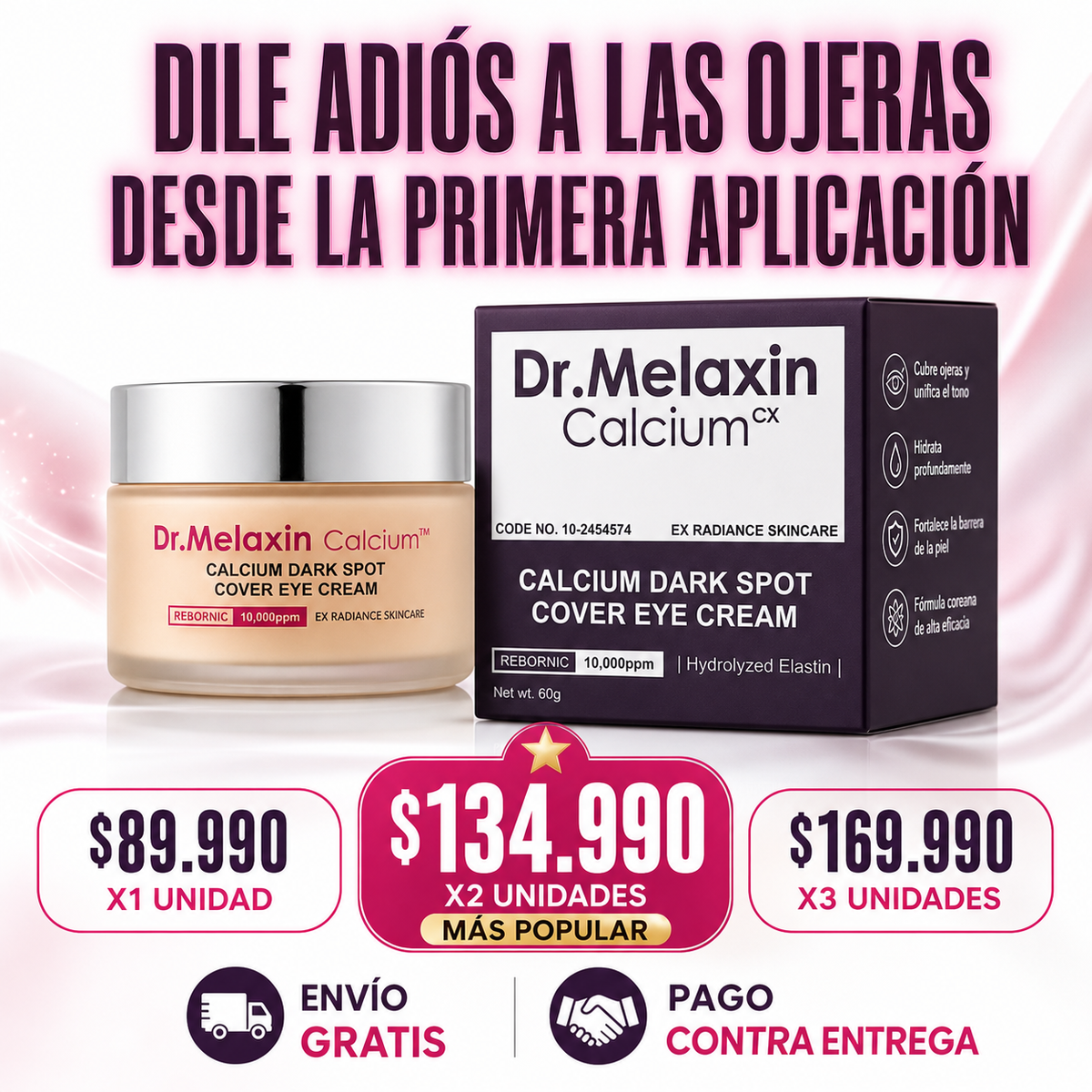 DR. MELAXIN CALCIUM COVER EYE 6Og