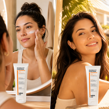 NIDA Invisible Fit Sun Serum SPF50+ 60ml